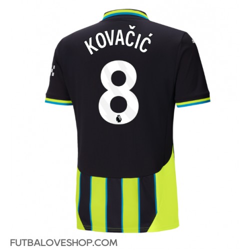 Dres Manchester City Mateo Kovacic #8 Preč 2024-25 Krátky Rukáv